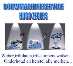 Bouwmachine service hugo zegers